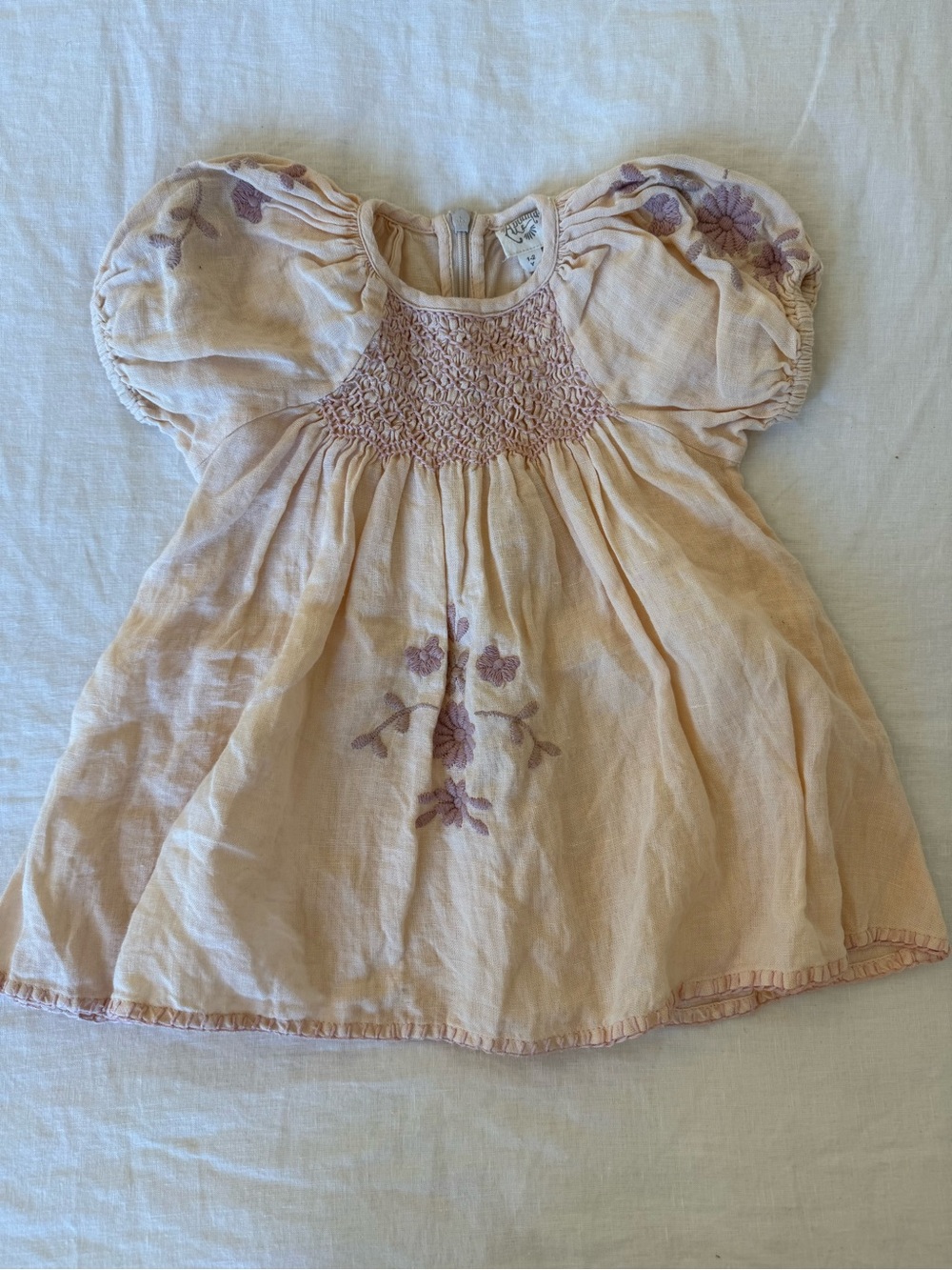 Apolina Maren dress in Shell